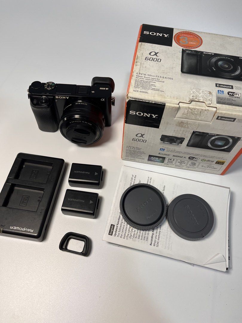 SONY A6000 MINT CONDITION COD (Category: Cameras) located in Manila. Submitted by galleriakamera (Listing ID 1457872052, Image 3). Description: no issues .