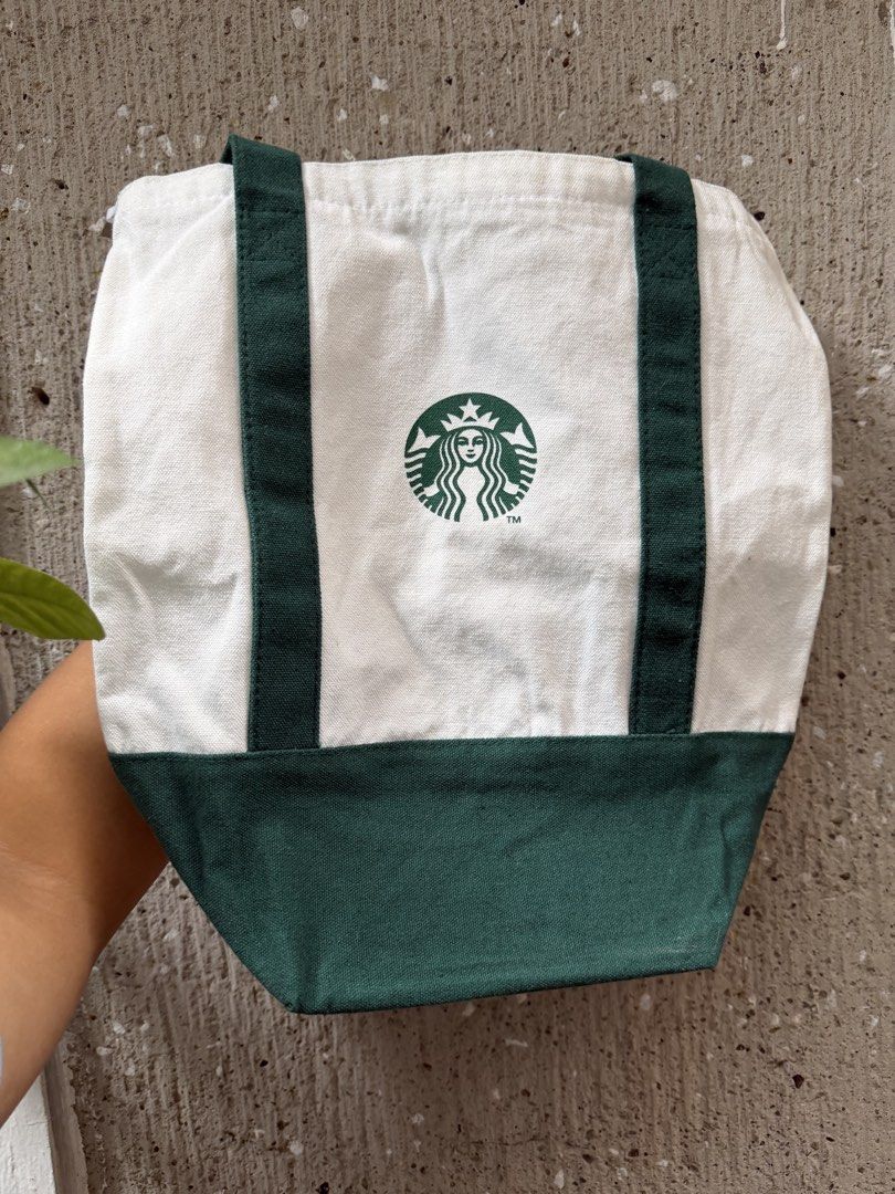 Starbucks White Green Tote Bag (Category: Tote Bags) located in Paranaque City. Submitted by bcjav (Listing ID 1457771131, Image 2). Description: .