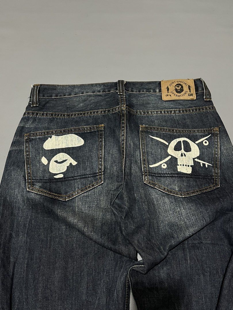 Stussy Bape (Category: Jeans) located in Manila. Submitted by g_archive. (Listing ID 1457859036, Image 3). Description: .
