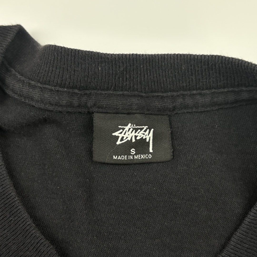 Stussy World Tribe Tshirt (Category: Tshirts & Polo Shirts ) located in Bacolod City. Submitted by cast.archives (Listing ID 1457879773, Image 3). Description: Stussy World Tribe Tshirt Size: Small to medium Condition: Good Flaw: Hairlines and need wash.