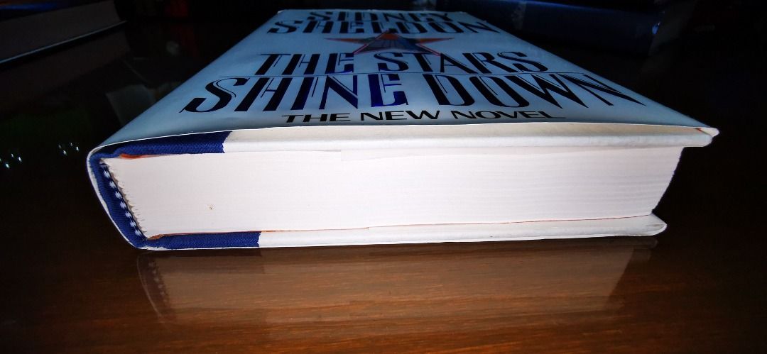 The Stars Shine Down Sidney Sheldon (Category: Storybooks) located in Iloilo. Submitted by k8sonlineph (Listing ID 1457839283, Image 2). Description: HARDCOVER PRELOVED (AS SEEN IN PHOTO, FRONT INNER PAGE IS LOOSE DUE TO POOR BINDING- THIS IS HOW WE GOT IT ALSO, BUT THIS IS REPAIRABLE) .