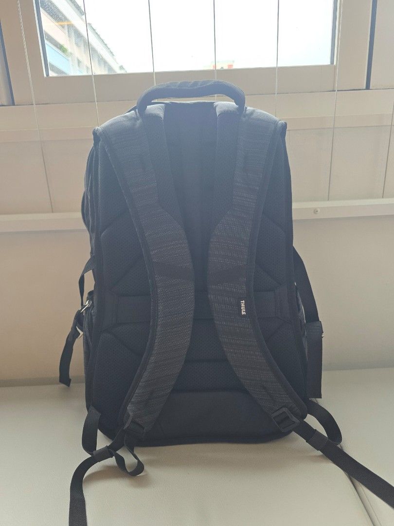 Thule Construct Backpack 28L (Category: Backpacks) located in Singapore. Submitted by madamepineapple (Listing ID 1457764666, Image 3). Description: - Only used a couple of times - Black Thule backpack - Multiple pockets for easy organization - Padded straps for comfortable carrying - Durable material built to last - Smooth, reliable zippers - Ideal for daily commutes and travel.