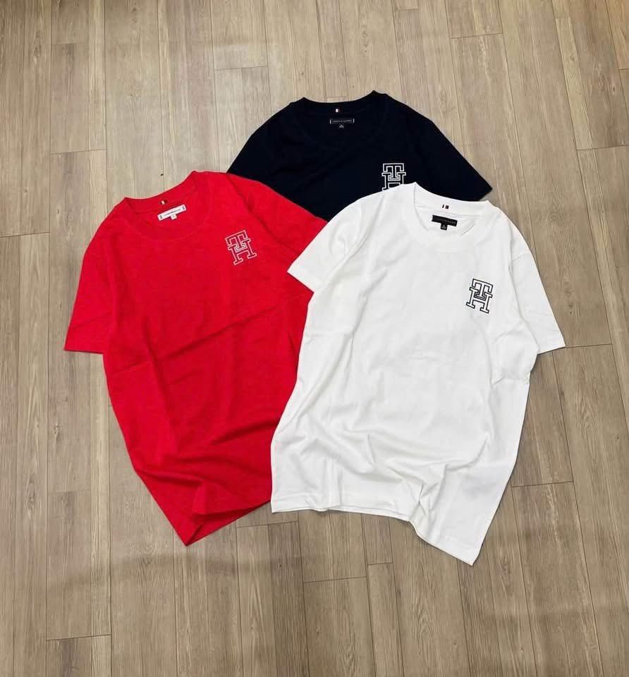 Tommy Hilfiger Original T-shirt (Category: Others Tops) located in Manila. Submitted by actd_luxury (Listing ID 1457887408, Image 1). Description: T•H•Embroidered women 😍 Onti lng tig iisa Size large na lng L: 20x26.