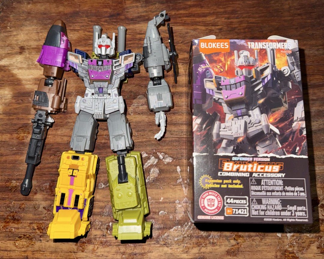 Transformers Combiner Accessory - Devastator & Bruticus Defender Version BLOKEES/Hasbro (Category: Action & Battle Toys) located in Quezon City. Submitted by melbertand78628 (Listing ID 1457839797, Image 2). Description: !!! FOR SALE !!! TRANSFORMERS BLOKEES/Hasbro Combiners Set Complete. Devastator P2k each Bruticus P2k each Take All 2 Set Combiners P3,500 Negotiable pa po. PM sa interested po. Meet Up CUBAO QC. area po..