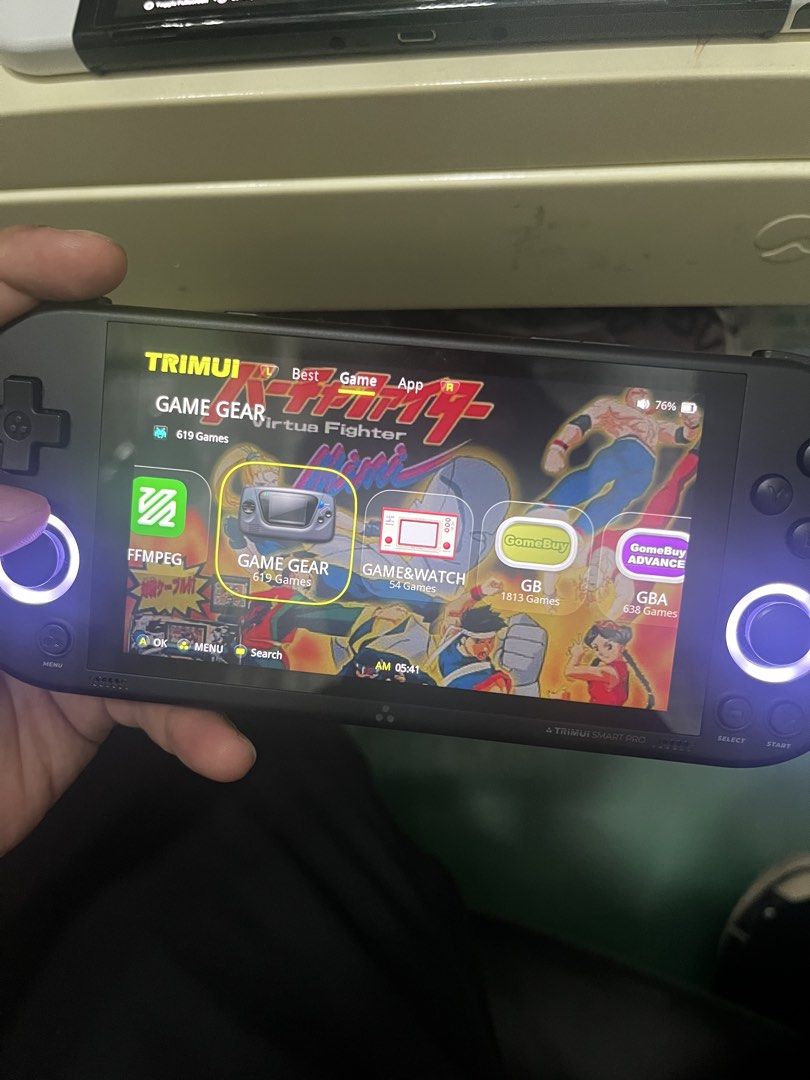 Trimui Smartpro (Category: Others) located in Kapar. Submitted by idhamsalam98 (Listing ID 1457742413, Image 3). Description: Condition baru Ada 1000+ retro game.