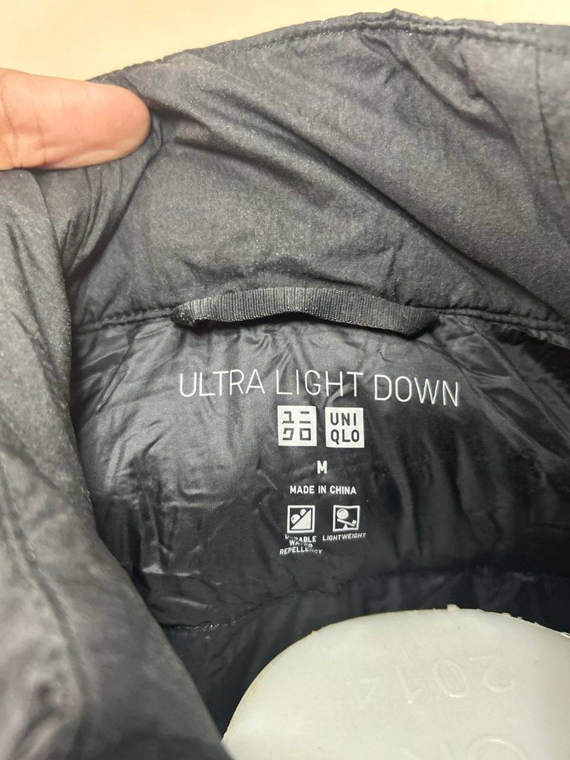 Uniqlo Ultra Light Down Jacket Size M Black (Category: Coats, Jackets and Outerwear) located in Manila. Submitted by wave.ceae (Listing ID 1457752460, Image 3). Description: - Uniqlo Ultra Light Down Jacket - Color: Black - Size: Medium (M) - Features water-repellent material - Extremely lightweight and warm - Comes with a compact pouch for easy storage and travel - Ideal for layering or wearing as a standalone piece.