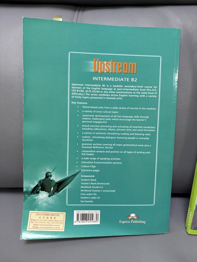 Upstream Intermediate B2 （分類：教科書）位於 Hong Kong。 由 mycelestina 提交（商品編號 1457711634，圖片 2）。簡介： Textbook (80% new) $80 Workbook (brand new) $150 。