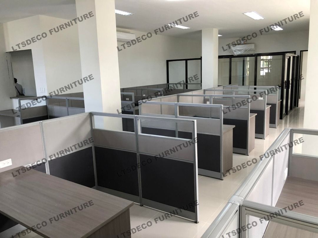 workstation modular tables office partition furnitures (Category: Office Furniture & Fixtures) located in Quezon City. Submitted by 09634664786 (Listing ID 1457790173, Image 2). Description: 👉Are you looking for WORKSTATION, MODULAR CUBICLES OFFICE PARTITION, and OFFICE FURNITURE SUPPLIER? LTSDECO Furniture, is direct supplier, manufacturer, and trusted provider of high quality, affordable and durable modular office divider partition, home and o
