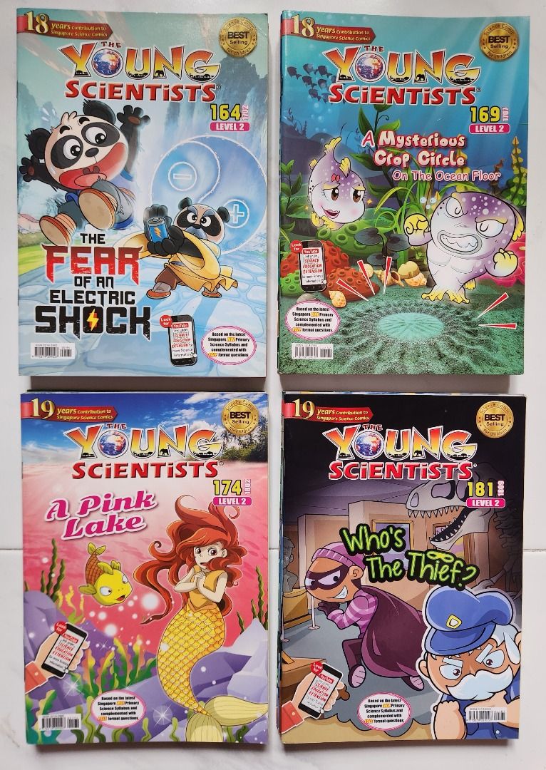 Young Scientists Level 2 (Category: Children's Books) located in Singapore. Submitted by halocd (Listing ID 1457745839, Image 2). Description: 20pcs - $25 2 Lots Available .