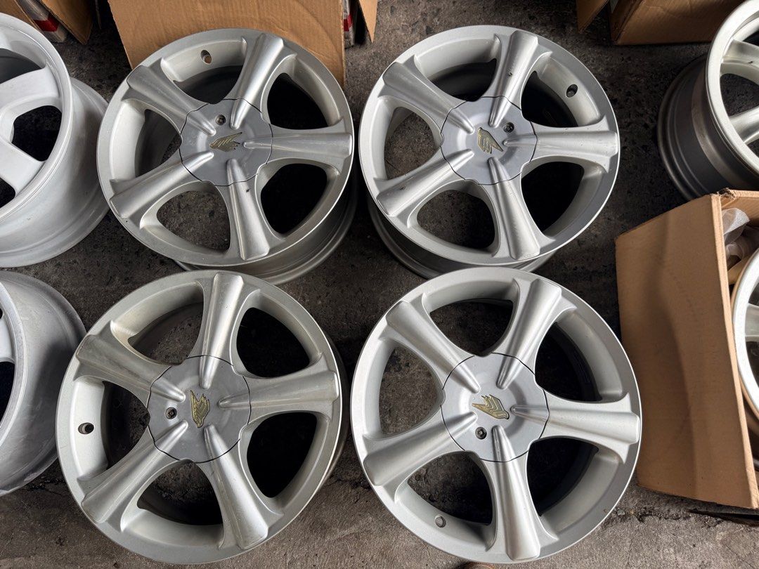 15” Advanti code S862 used mags 4Holes pcd 100-114 sold as 4pcs (Category: Mags and Tires) located in Quezon City. Submitted by mindanaotyrehaus (Listing ID 1458066828, Image 1). Description: 4pcs 15” Advanti code S862 used magwheels 4 Holes pcd 100-114 15x6.5 width Sold as set 4pcs for 10,000 mags only *price may change without prior notice *txt or call us to check availability * fix price * Cash transaction/ GCash/ Paymaya/BDO /BPI /Metrobank O