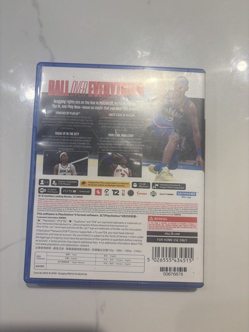 2k26 (Category: PlayStation) located in Manila. Submitted by gbrielaljndrzz (Listing ID 1457998548, Image 3). Description: .