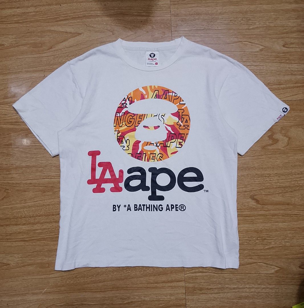 Aape LA moonface shirt (Category: Tshirts & Polo Shirts ) located in Manila. Submitted by gowicollection28 (Listing ID 1458052631, Image 1). Description: 20x24.