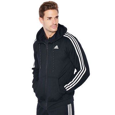 ADIDAS ESSENTIAL 3STRIPES FULLZIPP HOODIE JACKET (Category: Coats, Jackets and Outerwear) located in Marikina City. Submitted by arniejane23 (Listing ID 1457947309, Image 1). Description: ADIDAS ESSENTIAL 3STRIPES FULLZIPP HOODIE JACKET SIZE M ON TAG DIMENSION width - 22 length - 26.5 NO ISSUE/NO FLAWS EXCELLENT ASNEW CONDITION!! 📩📩📩.
