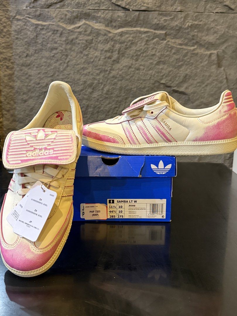 Adidas Samba and JAPAN (Category: Sneakers) located in Manila. Submitted by cesartimbo39311 (Listing ID 1458056241, Image 1). Description: *Sizes are on the box *Women Size are 1 size up (11.5 Women = 10.5 Men) *Prices - 3,990 - 4,189.