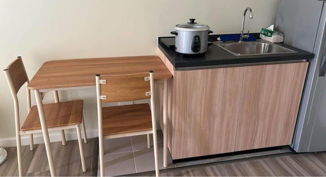 Arca South (Category: Apartments & Condos) located in Paranaque City. Submitted by johnrramirez88 (Listing ID 1457975215, Image 3). Description: Location: Tower 1, Avida Towers Vireo, South Union Drive Arca South, Western Bicutan, Taguig City Studio with 1 T/B (Airconditioned) 23.40 sqm 7th Floor No Parking Furnished Unit - Single Bed with Frame & Pillows - Rice Cooker - Refrigerator - Electric Fan - Microwave Oven - Induction Cooker - Dining Set