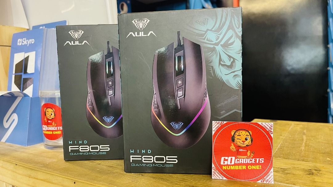 AULA F805 Wind Gaming Mouse (Category: Mouse & Mousepads) located in Caloocan City. Submitted by swiftdeer.cf08f3 (Listing ID 1457997523, Image 1). Description: 🖱️🔥 MOVE FAST. AIM SHARP. — AULA WIND F805! Level up your gaming setup with the AULA WIND F805 Gaming Mouse—built for smooth control whether you're gaming, working, or just browsing. 🎮💻 🎯 Precise Control ⚡ Fast & Responsive 🎮 Gaming Ready 💻 Perfect for Everyday Use 🖥️ Great Match 