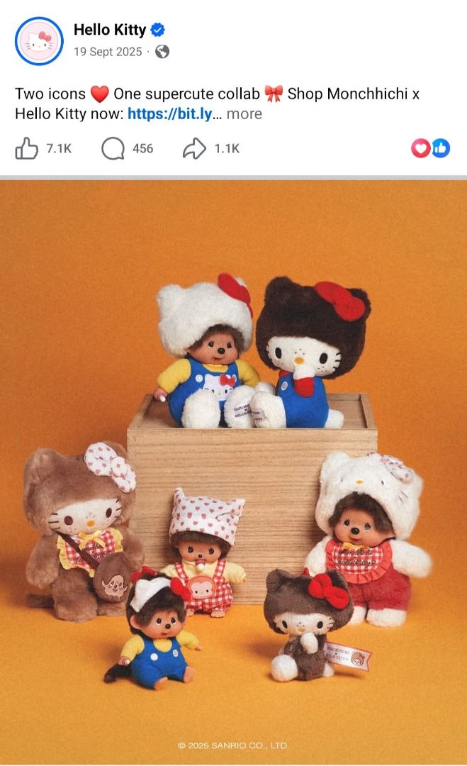 Authentic Monchhichi Hello Kitty Charm Size (Category: Character Goods) located in Aroroy. Submitted by summerchhichi (Listing ID 1457933729, Image 3). Description: ♡ Rare Monchhichi in Hello Kitty outfit ♡ With tags ♡ Brand new, no flaws Add sf ~100 through JNT nationwide.
