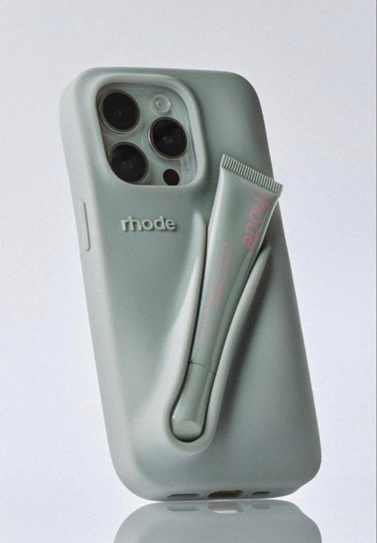 Authentic Rhode Lip Case Gray IPhone 16 Pro Max (Category: Cases & Sleeves) located in Marikina City. Submitted by shop.coco (Listing ID 1458048744, Image 1). Description: Hailey Bieber Rhode Lip Case Original - brandnew bought from US - authentic - complete with box - no lip gloss (case only) rfs: upgraded phone .
