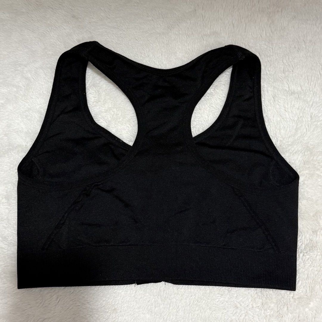 AVIA Zip-Front Sports Bra | Large (Category: Activewear) located in Manila. Submitted by meisu_mnl (Listing ID 1458021969, Image 3). Description: AVIA Zip-Front Sports Bra | Large Like new 🖤 • Size: Large • With pad slot • Front zip closure • Racerback design • Stretchy & supportive • Best fit: 34–36 B/C cup • Great for workouts, gym & activewear #AVIA #SportsBra #Activewear #WorkoutWear #GymWear #WomensActivewear #ZipFrontBra #PrelovedPH #Carou