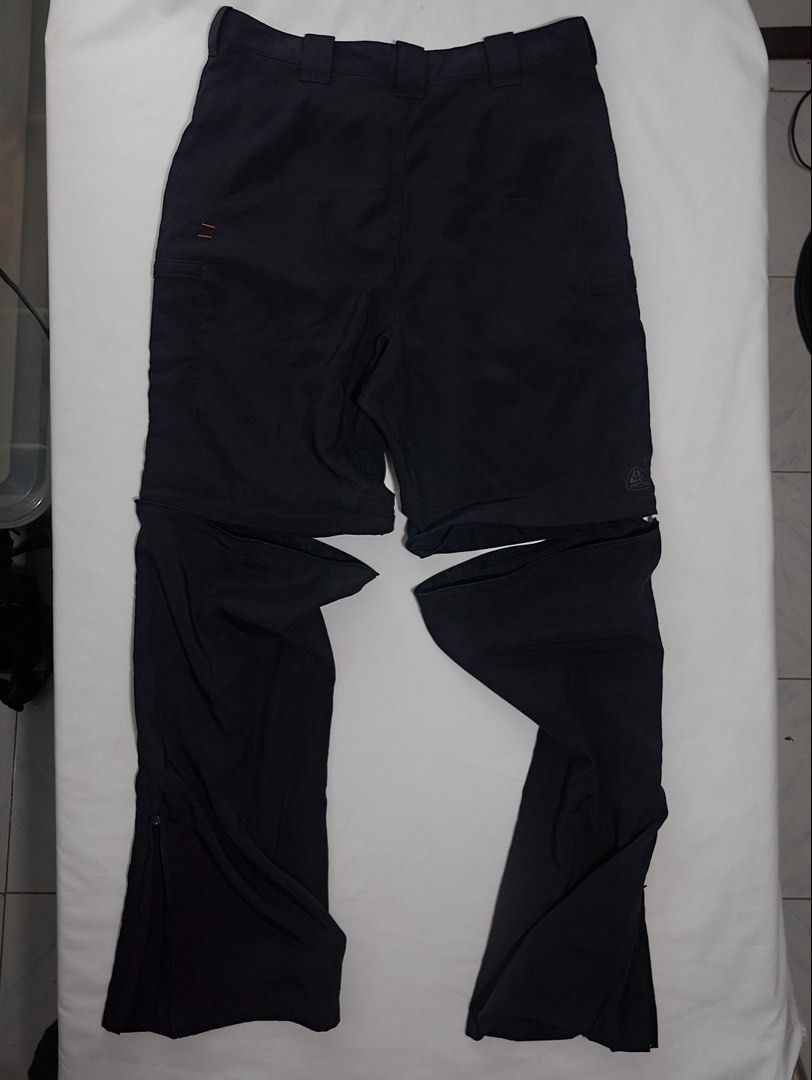 AW03 Nike ACG—Modular 2-in-1 Trek Pants (Category: Trousers) located in Quezon City. Submitted by soourceph (Listing ID 1458084075, Image 3). Description: One of the most minimalist execution of early Nike ACG. The line, which was previously built for Nike’s hiking offerings became a household name for Nike innovation. This is one of their earliest apparel offerings as ACG branding was more of footwear rather than clothing. Tonal ACG triangle log