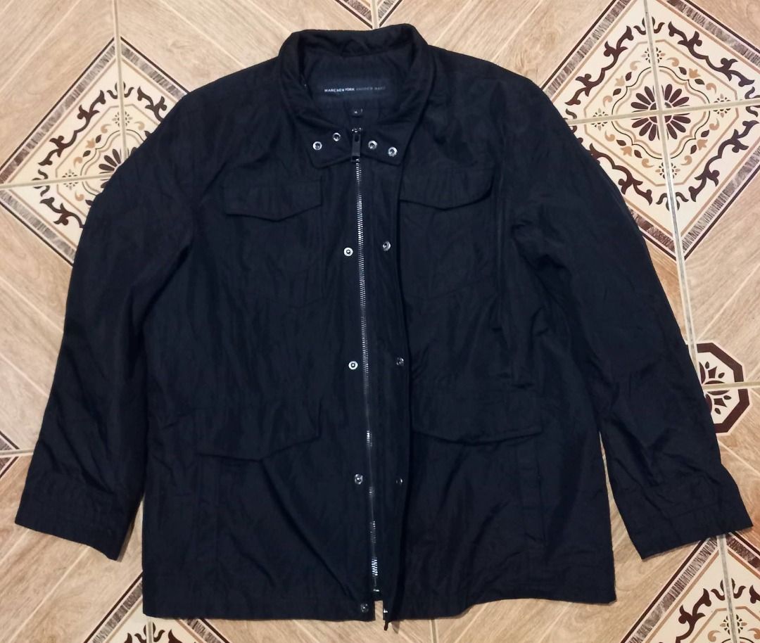 Black Quilted Lined Jacket (Category: Coats, Jackets and Outerwear) located in Caloocan City. Submitted by jonandaya (Listing ID 1458086211, Image 2). Description: - Black jacket with quilted lining - Zip-up front with button closures - Two chest pockets and two lower pockets - Ideal for cooler weather and casual wear.