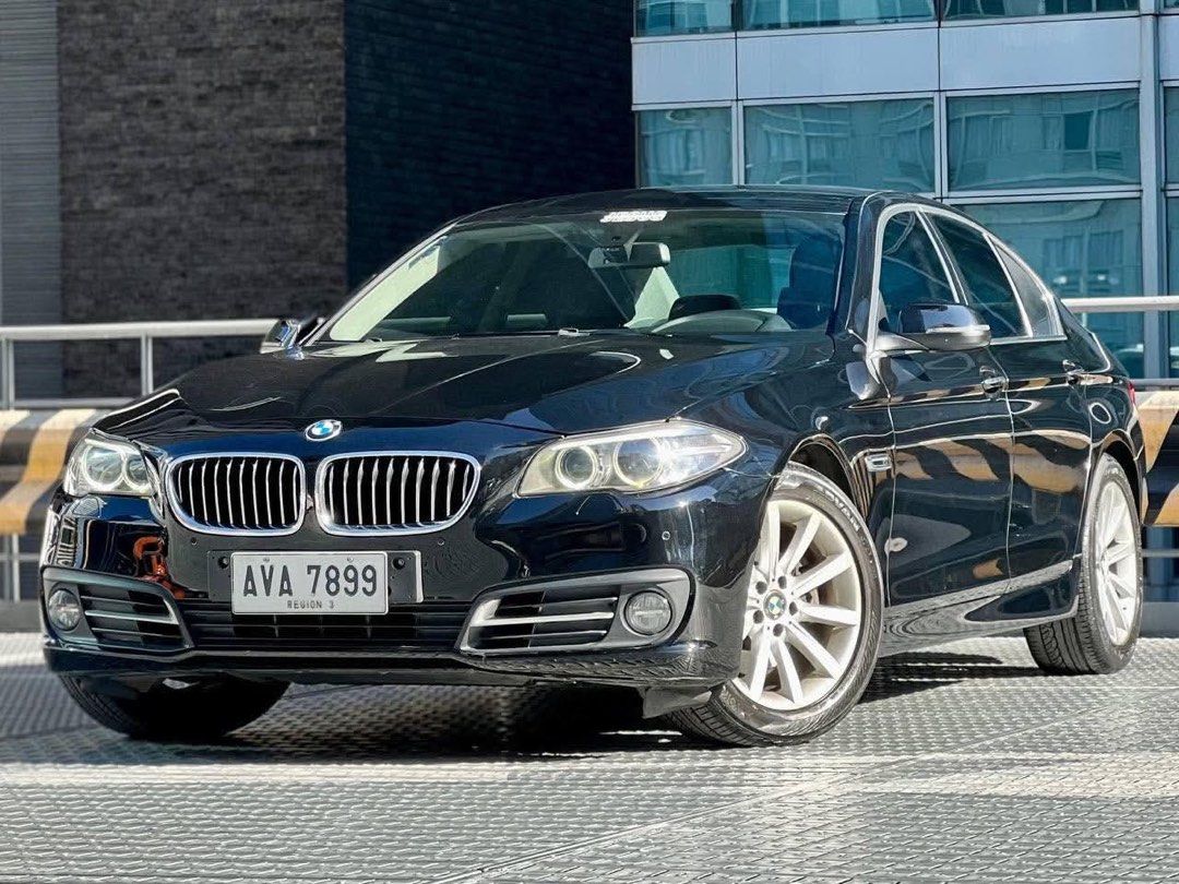 BMW 520d 2.0‼️🔥 Auto (Category: Used Cars) located in Makati City. Submitted by maby_latido05 (Listing ID 1457928360, Image 3). Description: 2015 BMW 520D 2.0 Diesel AT 193k ALL IN DP! RARE 64k Odo Only‼️🔥 2 YRS - Php 41,134 3 YRS - Php 29,721 4 YRS - Php 24,645 (Chattel & Insurance included) FREE FULL VEHICLE SCANNING FREE Transfer FREE Detailing FREE Bank Processing 100% LEGIT MILEAGE 1ST OWNERSHIP Well-maintained Mileage 64k (Service booklet