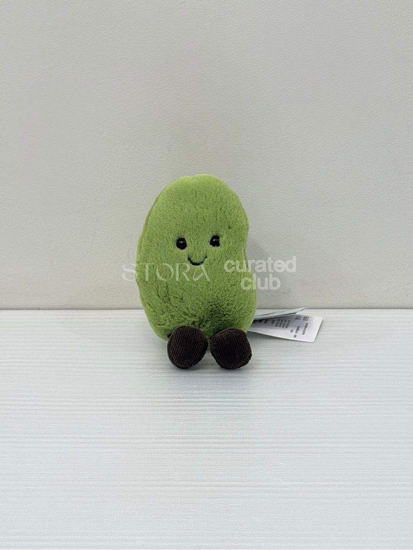 BNWT ★ JELLYCAT Amuseables Soyella Edamame Bean (Category: Plushies & Soft Toys) located in San Juan City. Submitted by curated.club (Listing ID 1457991938, Image 1). Description: ★ please read bio before ordering ★ actual item color may differ slightly due to lighting and screen settings ★ Jellycat drawstring bag is subject to availability upon purchase .