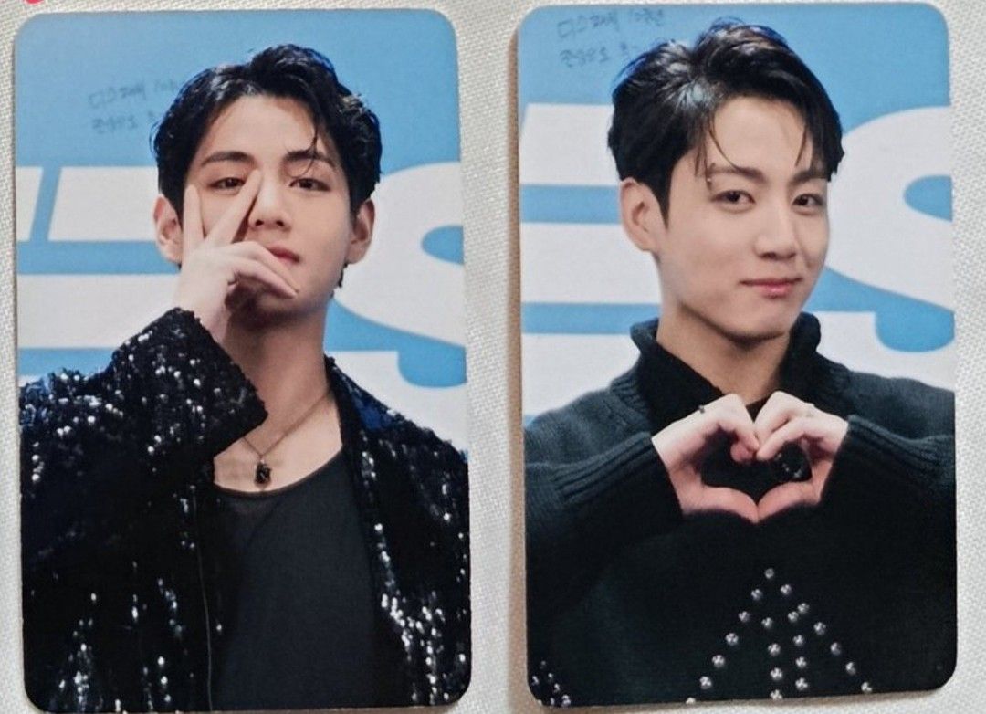 BTS V and Jungkook Dicon Photocards (Category: K-Wave Merchandise) located in Talisay. Submitted by eka_bun (Listing ID 1457994693, Image 1). Description: wts bts pc ph Taekook Dicon Photocard - Set for 100 (pf + sf) - onhand - PAYO - x sensitive, impatient - no rush shipping - video condition can be send via X/Twitter, @/wtchy_betch 📍Bacolod 🚚JnT.