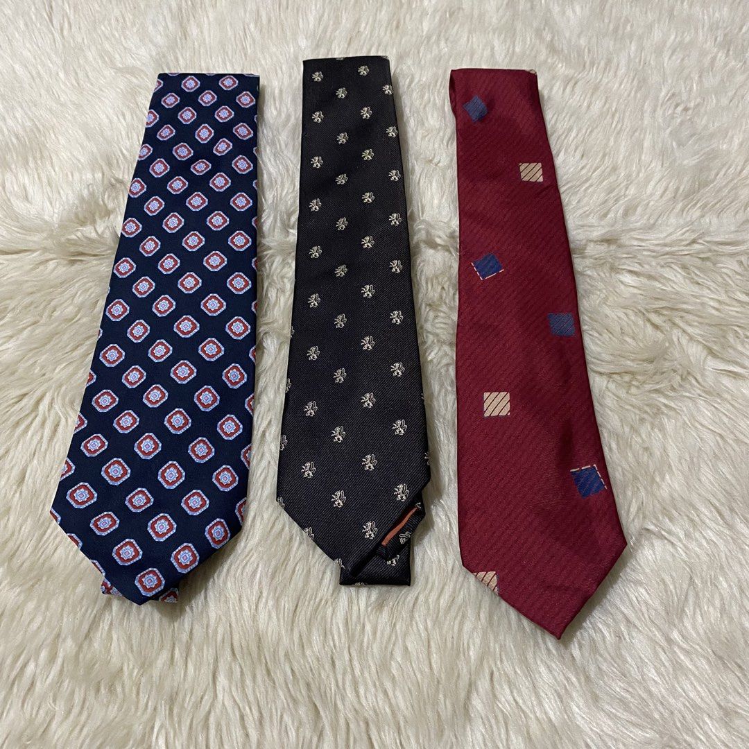 Bundle 46 (Category: Ties) located in Caloocan City. Submitted by discusonlineshop (Listing ID 1458096336, Image 1). Description: 3 for 100.
