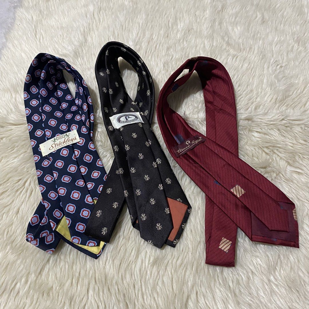 Bundle 46 (Category: Ties) located in Caloocan City. Submitted by discusonlineshop (Listing ID 1458096336, Image 2). Description: 3 for 100.