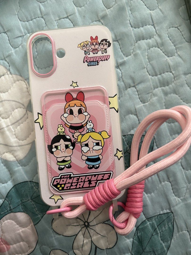 CASING IPHONE 16PLUS (Category: Cases & Covers) located in Seri Manjung. Submitted by gadisweatshirt (Listing ID 1457914816, Image 2). Description: POWERPUFF GIRL - RM10 DIY CASING IN SEAL - RM15 FLOWER BY CASEBYZAZA - RM10 PLAIN CASING WHITE & BLACK - RM10 (COMBO).