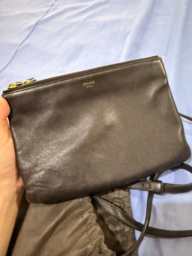 Celine Trio Bag (Category: Luxury Bags & Wallets) located in Manila. Submitted by mitch_gnz (Listing ID 1457913829, Image 1). Description: - Authentic Celine trio bag - Well used but still elegant - Perfect for carrying your daily essentials.