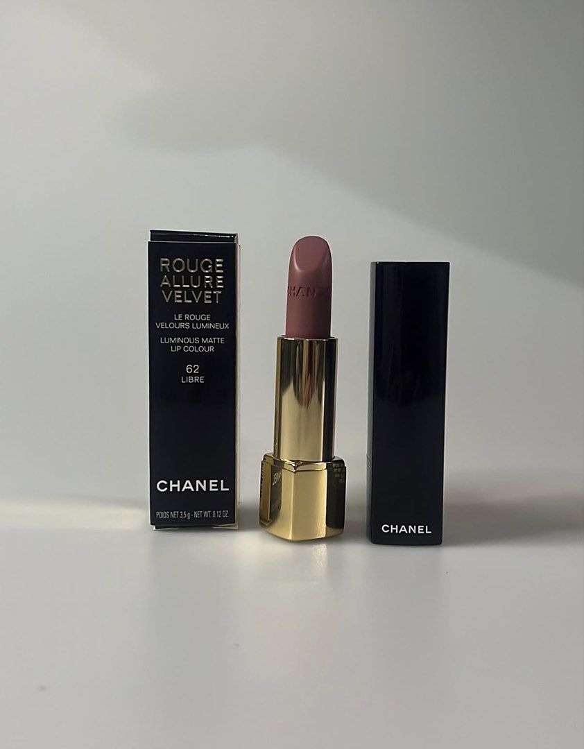 CHANEL Rouge Allure Velvet Lipstick (Category: Makeup) located in Bulacan. Submitted by shopwithme_23 (Listing ID 1458031021, Image 1). Description: PRE-ORDER‼️1-2 weeks ETA from Korea🇰🇷 💯authentic (money back guaranteed if proven fake) •with box •with chanel paper bag SHADES: 43 45 47 51 56 (limited edt) 57 58 (limited edt) 62 63 64 69 76 77 78 79 377 (limited edt) 487 (limited edt) 488 (limited edt) 489 (limited edt) ₱3,200 onlyyy!!!.