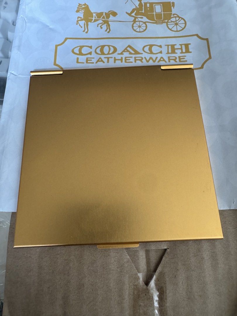 Coach Compact Mirror (Category: Mirrors) located in Manila. Submitted by favorsnflavors69115 (Listing ID 1457924981, Image 2). Description: Brandnew Rare Limited edition Compact mirror.
