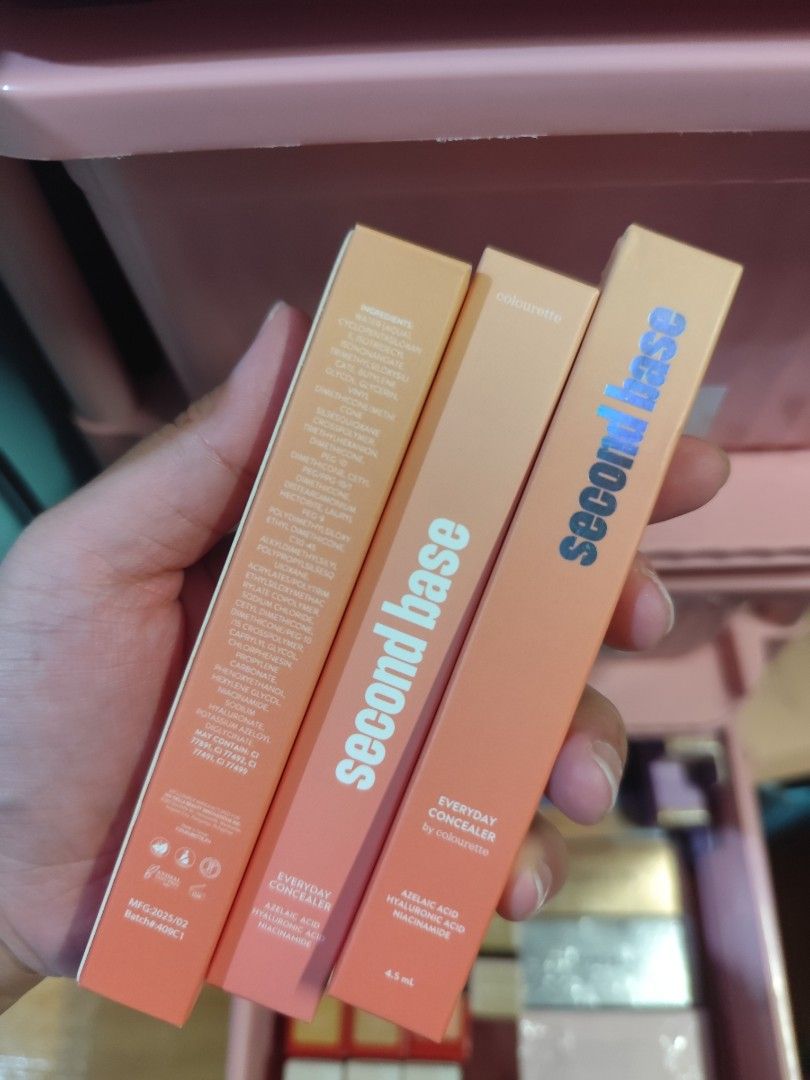 Colourette Second Base Concealer (Category: Makeup) located in Bulacan. Submitted by mikkaryne (Listing ID 1457985856, Image 1). Description: Brand New Colourette Concealers. Shades Available: 1 - Lazi 2 - La Union PHP 300 each.