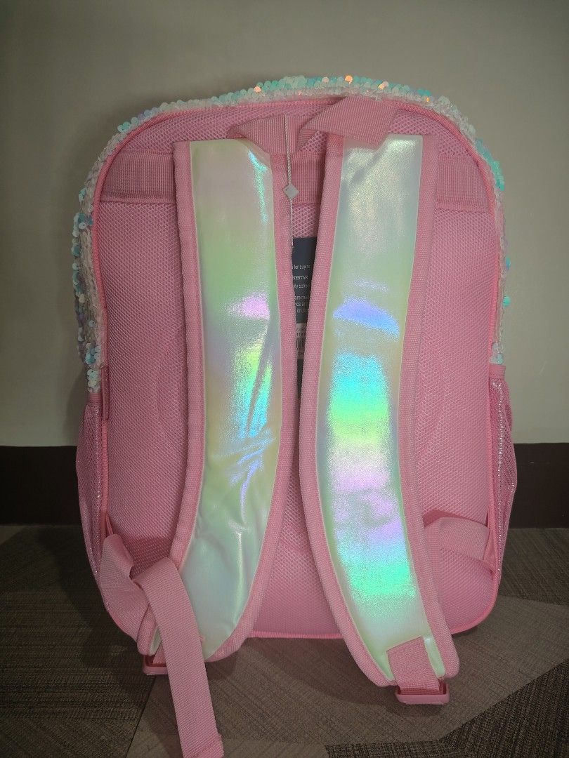 Panda Sequins Bag Set for Kids (Category: Backpacks) located in Marikina City. Submitted by sedyrah (Listing ID 1458029453, Image 3). Description: - Adorable panda design with sparkly sequins and fluffy ears. - Features a cute crown detail on the backpack. - Set includes a matching insulated lunch bag. - Also comes with a coordinating pencil case. - Backpack has adjustable padded straps for maximum comfort. - Ideal for school, travel, or everyday