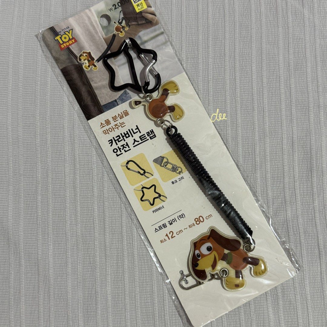 daiso korea slinky carabiner strap (Category: Character Goods) located in Las Pinas. Submitted by cuppyhour (Listing ID 1458074454, Image 1). Description: onhand.