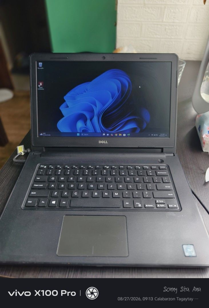 Dell Inspiron 14-3467 Laptop Intel Core i3 (Category: Laptops & Notebooks) located in Quezon City. Submitted by gadgetsun (Listing ID 1457918476, Image 1). Description: - Dell Inspiron 14-3467 Laptop - Intel Core i3 Processor - 8GB RAM - 14-inch Display - Windows 11 Pro Installed - Ideal for everyday tasks and schoolwork - Charger included.