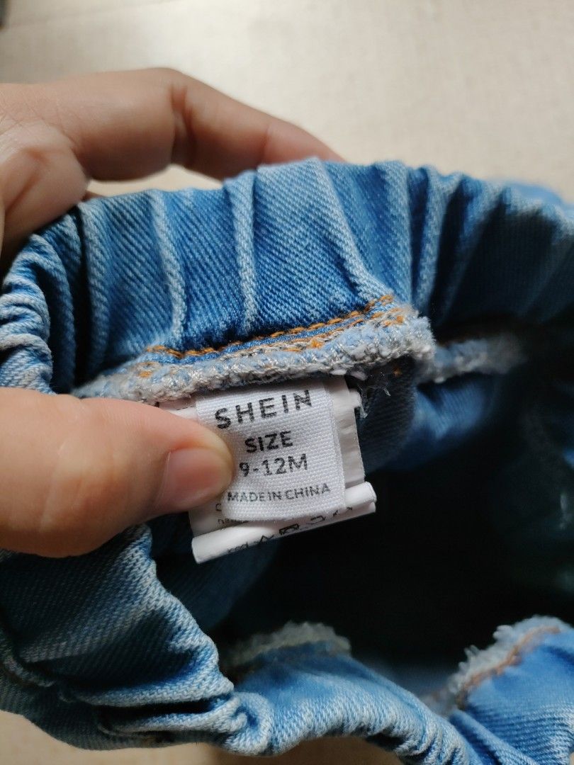 Denim Jogger Jeans for 9-12 Months Old (Category: Babies & Kids Fashion) located in Rizal. Submitted by scjcollections (Listing ID 1457940564, Image 3). Description: Actual Photos Posted.