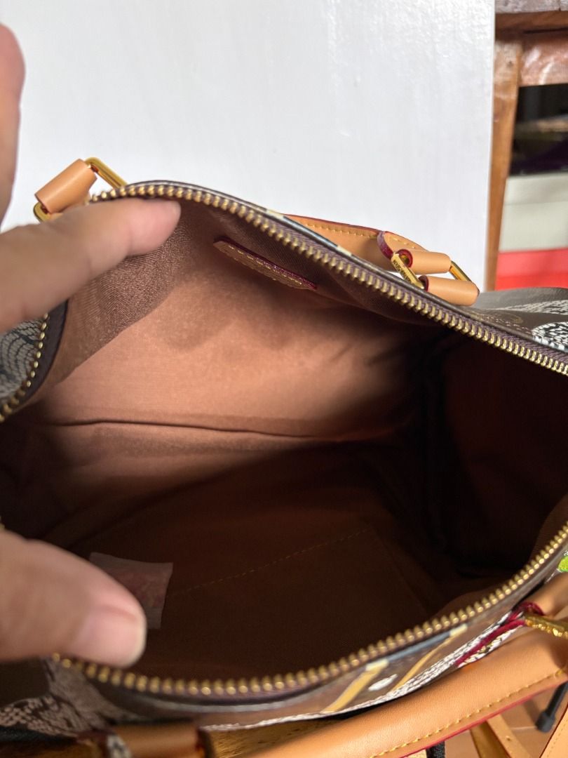 Designer Monogram Speedy Style Handbag (Category: Luxury Bags & Wallets) located in Paranaque City. Submitted by swiftarrow2026 (Listing ID 1457999202, Image 3). Description: - Unique design - Rarely used by seller - 30 cm.