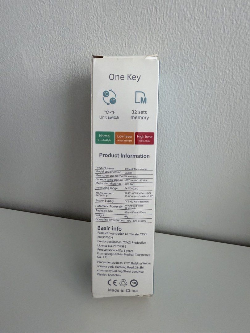 Digital Infrared thermometer (Category: Baby Monitors) located in Quezon City. Submitted by klengkerz (Listing ID 1457926981, Image 2). Description: .