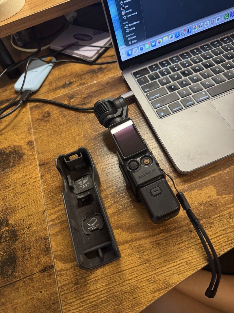 DJI Osmo Pocket 3 (Category: Gimbals & Stabilizers ) located in Tarlac. Submitted by airam__ (Listing ID 1457975779, Image 1). Description: - DJI Pocket 3 - Ideal for smooth video footage - Includes charging case and accessories - Fully functional, works perfectly - Connects to smartphone for easy editing and sharing - Compact and portable design for on-the-go filming - with type c cable - with magnet mount.