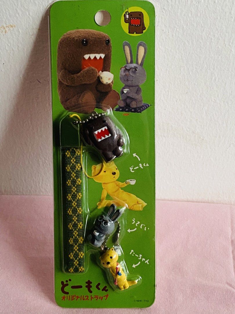 Domo-Kun strap (Category: Character Goods) located in Manila. Submitted by kawaii_omocha_est2020 (Listing ID 1458068360, Image 1). Description: ✅Mine now/ Pay now ✅ Please scan all photos for more details. ✅ Manage your expectation. Most of items are preloved. ✅ Actual color may vary due to lighting conditions. ✅ Gcash Pyment ✅ Mode of Delivery Via Flash Express 🚫No Low Balling/ Low Ballers will be ignored. 🚫No Reservation. 🚫Joy Miner and Rude
