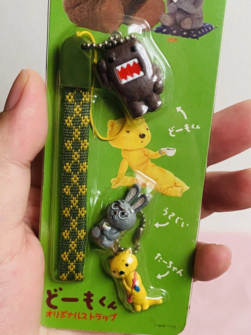 Domo-Kun strap (Category: Character Goods) located in Manila. Submitted by kawaii_omocha_est2020 (Listing ID 1458068360, Image 2). Description: ✅Mine now/ Pay now ✅ Please scan all photos for more details. ✅ Manage your expectation. Most of items are preloved. ✅ Actual color may vary due to lighting conditions. ✅ Gcash Pyment ✅ Mode of Delivery Via Flash Express 🚫No Low Balling/ Low Ballers will be ignored. 🚫No Reservation. 🚫Joy Miner and Rude