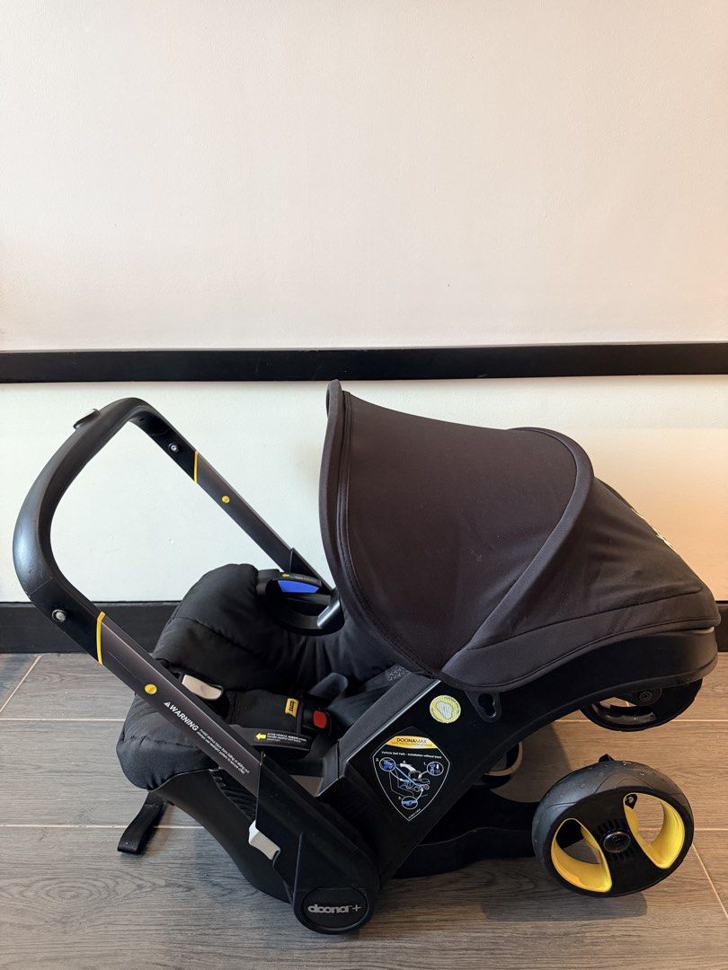 Doona Car Seat and Stroller (Category: Car Seats) located in Manila. Submitted by kwineyagui15929 (Listing ID 1458026393, Image 1). Description: Selling our Doona Car Seat & Stroller in Nitro Black for 15k 🖤 Inclusions: - Infant Insert - Head Support - Vehicle Seat Protector (unused) - Insect Net (used once) - Essentials Bag - Padded Travel Bag (used once, suitable for checking in the Doona as luggage when traveling) Expiration: 2030 📍 RFS: Wil