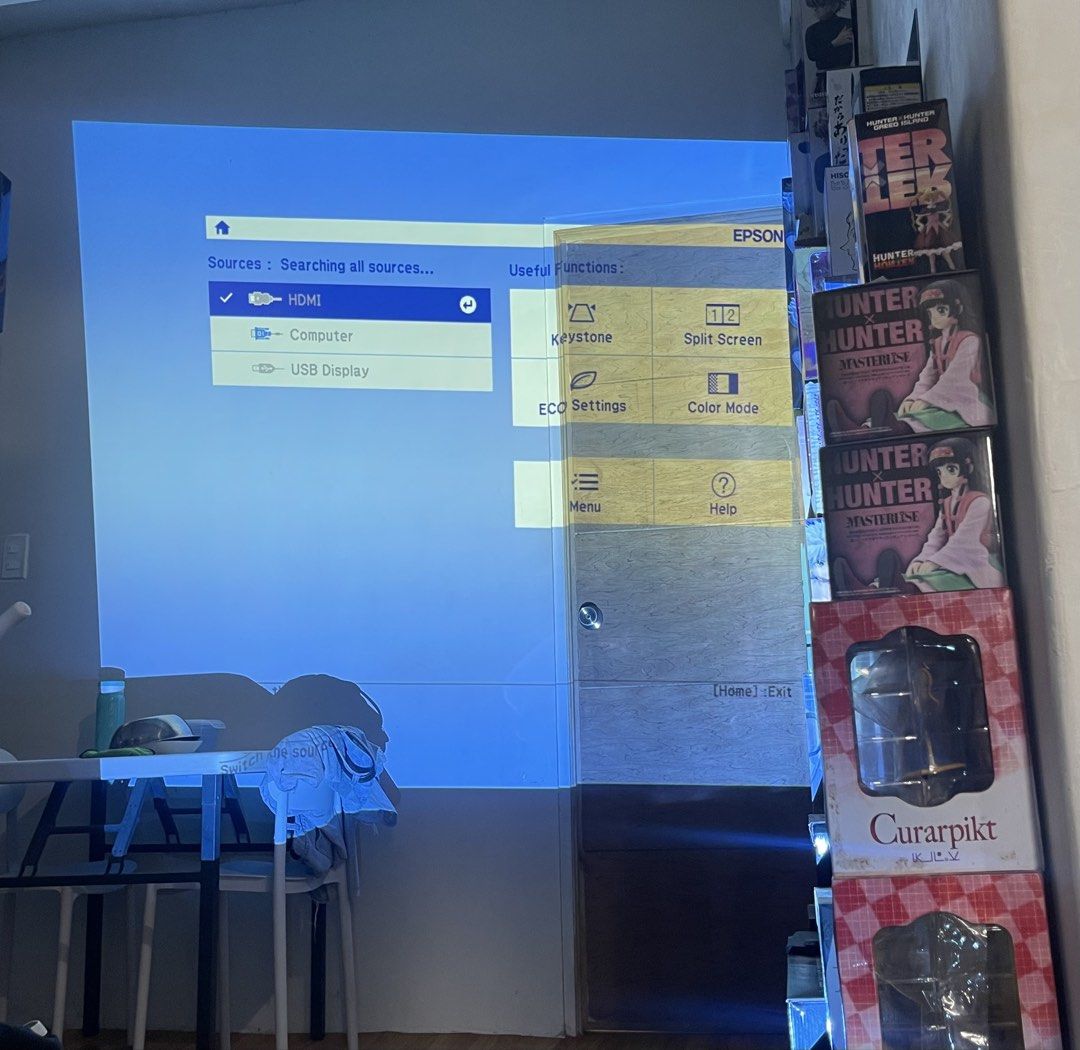 Epson EB-01 Projector 3300 Lumens (Category: Projectors) located in Makati City. Submitted by nerrizzamanalo (Listing ID 1457978011, Image 3). Description: Epson EB E01 3300 lumens With Power cord HDMI Used only for 45hrs ₱13,990 only.