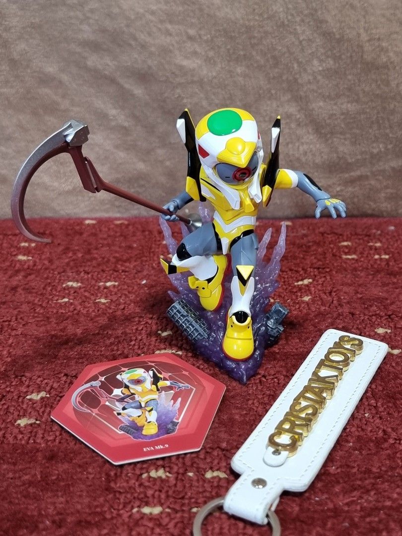 EVA Mk. 9 - FUNISM EVA Blind Box Vol.2 (Category: Designer & Blind Box Toys) located in Marikina City. Submitted by cristakyo (Listing ID 1458000899, Image 1). Description: Funism EVA Vol.2 ✅️ EVA Mk. 9 Condition: - Opened for content only. - Damaged box due to courier mishandled. Delivery fee: c/o buyer MOP: Gcash/ MariBank/ COD/ COP.