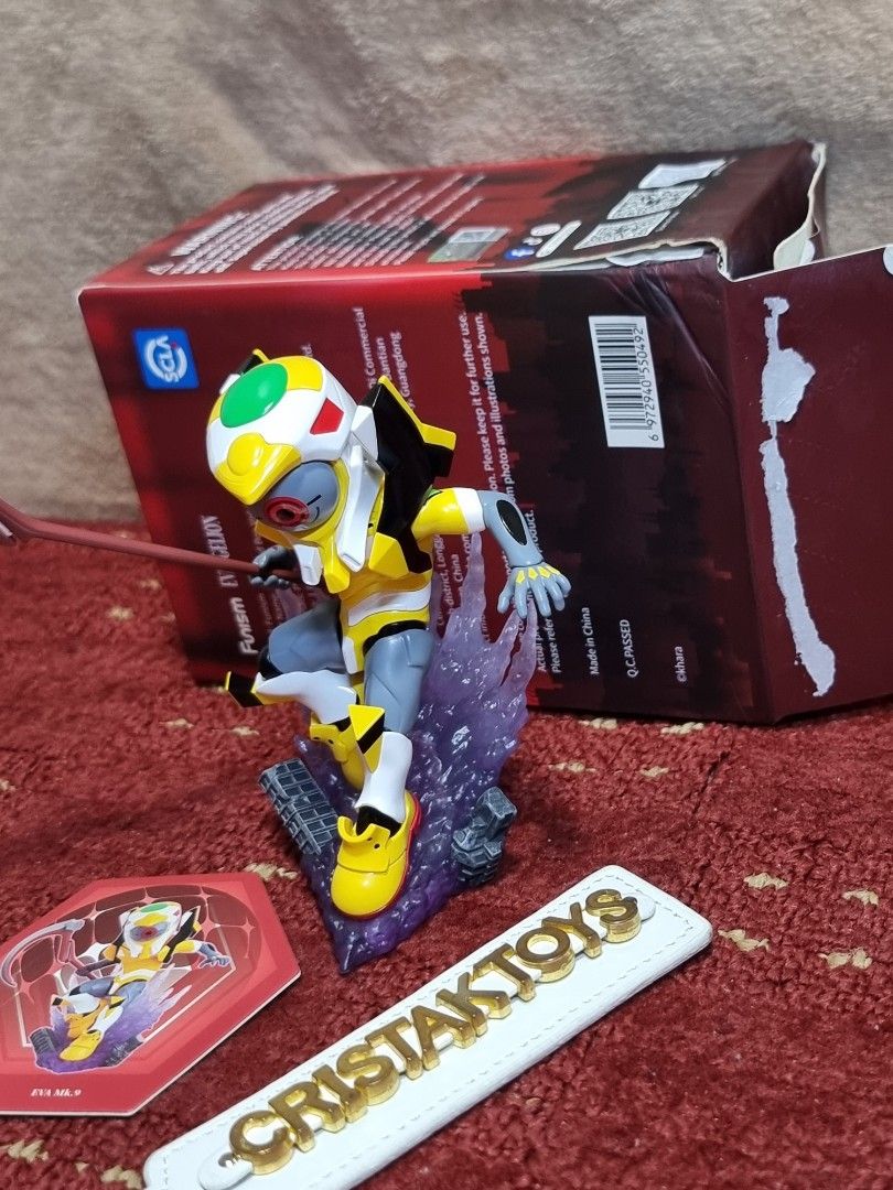 EVA Mk. 9 - FUNISM EVA Blind Box Vol.2 (Category: Designer & Blind Box Toys) located in Marikina City. Submitted by cristakyo (Listing ID 1458000899, Image 3). Description: Funism EVA Vol.2 ✅️ EVA Mk. 9 Condition: - Opened for content only. - Damaged box due to courier mishandled. Delivery fee: c/o buyer MOP: Gcash/ MariBank/ COD/ COP.