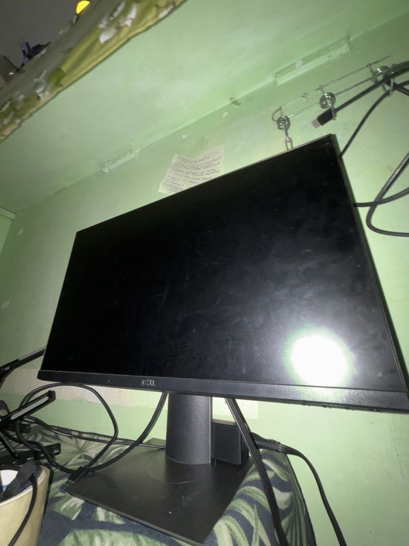 Flat Panel Dell Computer Monitor (Category: Desktops) located in Manila. Submitted by happywolf-02ed (Listing ID 1457926906, Image 1). Description: - Flat Panel Dell Monitor 24 inch -perfectly working NO DEFECT - Black Screen - Standard Stand - Works well, suitable for everyday use and gaming - Includes power cable .