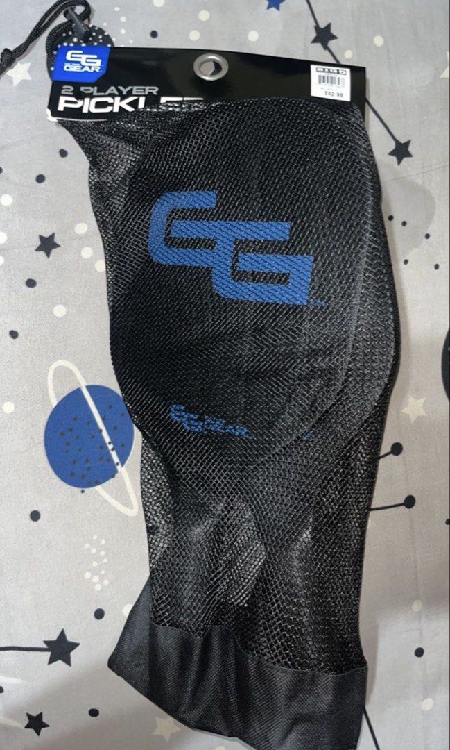 GEAR 2 Player Pickleball Set with Bag (Category: Racket and Ball Sports) located in Manila. Submitted by tyronecoronel (Listing ID 1457944087, Image 2). Description: - Complete 2-player pickleball set - Includes 2 paddles - Comes with 2 pickleballs - Features a mesh bag with drawstring closure for easy storage and carrying -.